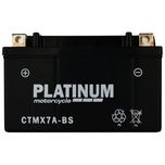 CTMX7A-BS PLATINUM AGM Motorcycle Battery
